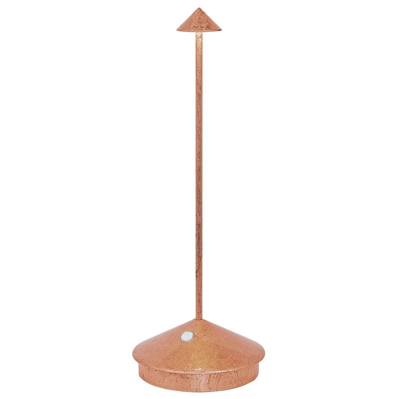 New Pina batterilampe / bordlampe, antik kobber Transportable Lamper|Lamper Til Sofabord