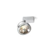 New Pin-Up 1 Square LED, krom Spotlampe|Lamper Til Værksted