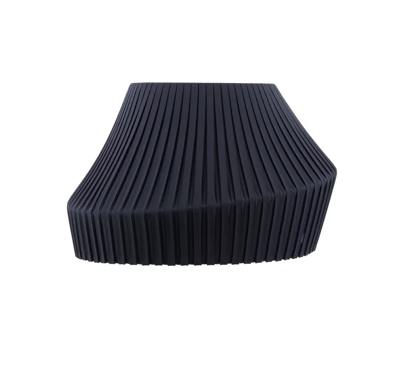 Discount Pleat skærm 75 cm, antrasit Lampeskærme|Entre Lamper