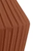New Pleat skærm 75 cm, cinnamon brown Lampeskærme|Entre Lamper