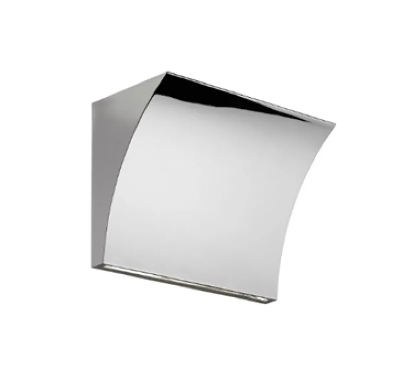 Clearance Pochette Up/Down Væglampe LED, Krom Krom Lamper|Væglamper