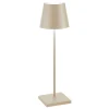 Sale Poldina batterilampe / bordlampe, sand Transportable Lamper|Skrivebordslamper