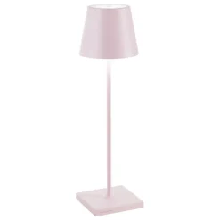 Outlet Poldina batterilampe / bordlampe, pink Transportable Lamper|Skrivebordslamper