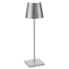 Discount Poldina batterilampe / bordlampe, antik sølv Transportable Lamper|Skrivebordslamper