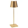 Hot Poldina batterilampe / bordlampe, antik guld Transportable Lamper|Skrivebordslamper