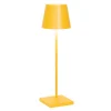Hot Poldina batterilampe / bordlampe, okkergul Transportable Lamper|Skrivebordslamper