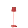 Outlet Poldina micro batterilampe / bordlampe, rød Transportable Lamper|Lamper Til Sofabord