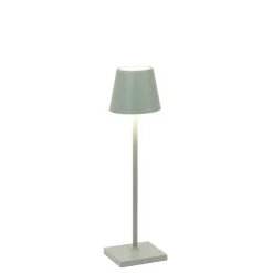 Poldina micro batterilampe / bordlampe, salviegrøn Transportable Lamper|Lamper Til Sofabord