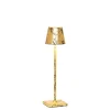 New Poldina micro batterilampe / bordlampe, sort/antik guld Transportable Lamper|Lamper Til Sofabord