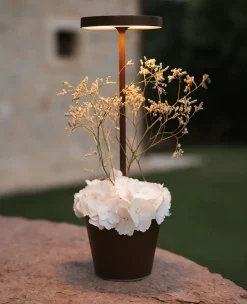 Discount Poldina Reverso batterilampe / bordlampe, corten Transportable Lamper|Skrivebordslamper