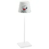New Poldina x Peanuts batterilampe / bordlampe, heart Børn Hvide Lamper|Transportable Lamper