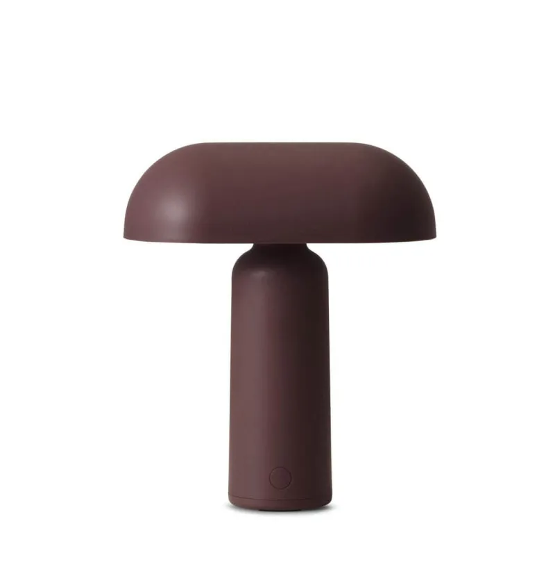 Clearance Porta batterilampe / bordlampe, brun Transportable Lamper|Lamper Til Sofabord