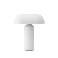 Porta batterilampe / bordlampe, hvid Hvide Lamper|Transportable Lamper