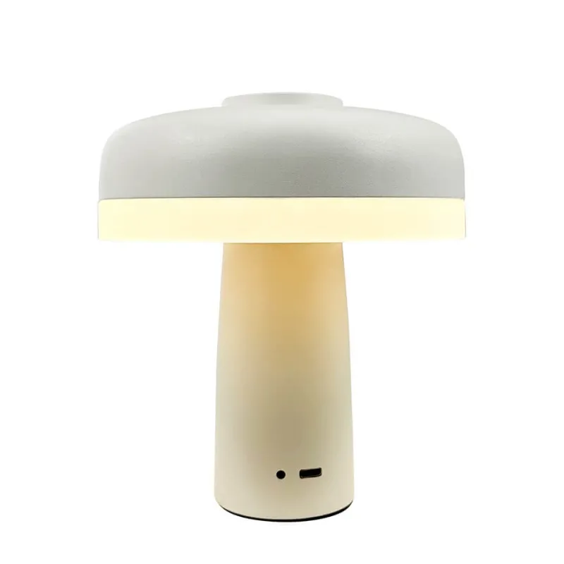 Discount Porter LED bordlampe / batterilampe, pearl hvid Hvide Lamper|Transportable Lamper