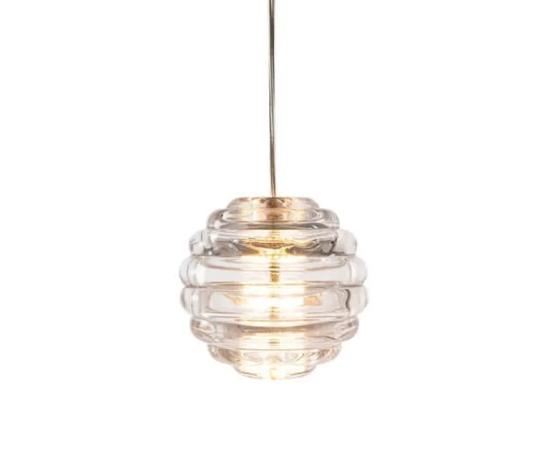 Online Press pendel mini sphere, klar Glas Lamper|Pendler