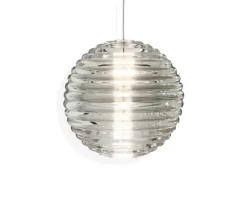 Hot Press pendel sphere, klar Glas Lamper|Pendler