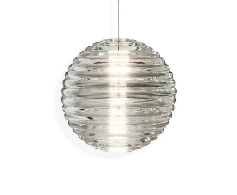 Hot Press pendel sphere, klar Glas Lamper|Pendler