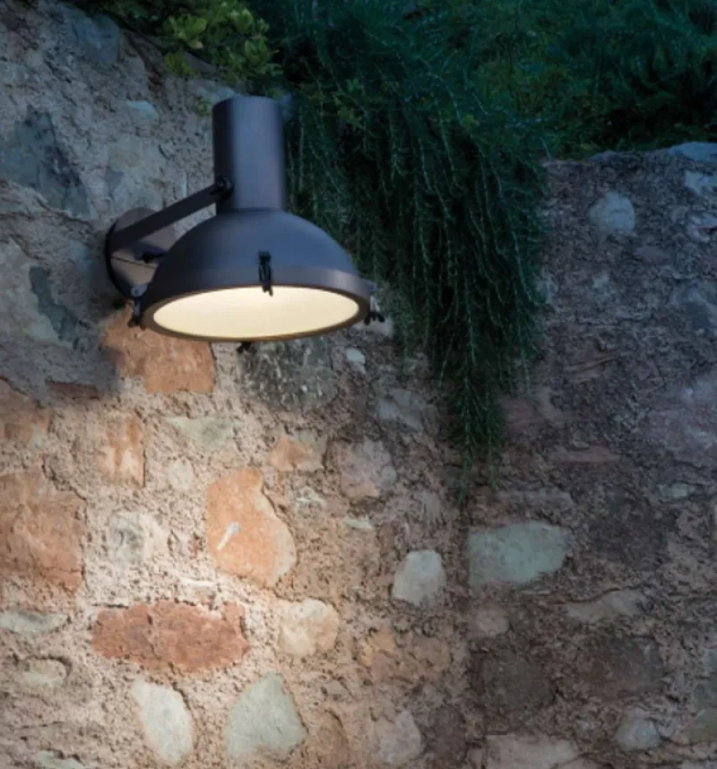 Discount Projecteur 365 Outdoor væglampe, brun Industrielle Lamper