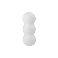 Best Puff Multitude pendel Rispapir Lamper|Hvide Lamper
