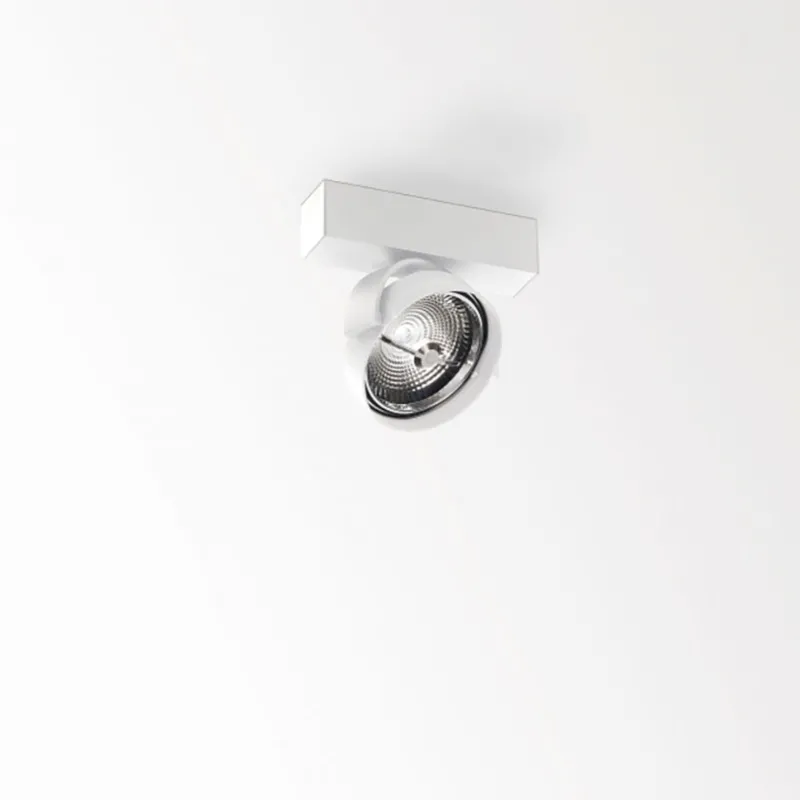 Hot Rand 111 LED DIM8 loft spot, hvid Spotlampe|Arbejdslys