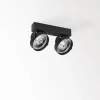 Rand 211 LED DIM8 loft spot, sort Spotlampe|Arbejdslys