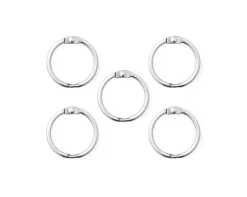 Outlet Reb lamp fixing ringe (5 stk.), rustfrit stål Reservedele Til Lamper