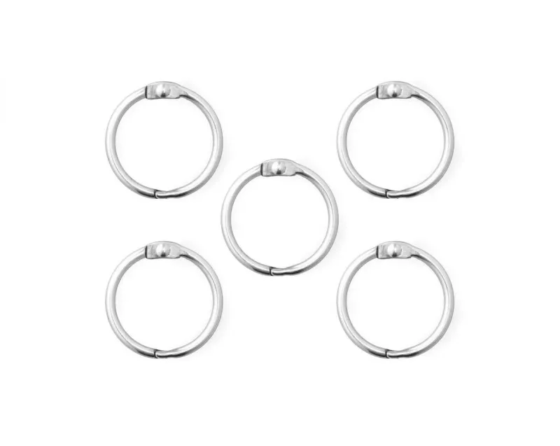 Outlet Reb lamp fixing ringe (5 stk.), rustfrit stål Reservedele Til Lamper