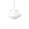 Best Repose pendel 175, messing/opal Messinglamper|Hvide Lamper