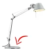 Online Reservedel: Fod til Tolomeo Micro bordlampe, aluminium Reservedele Til Lamper