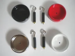 Hot Reservedel: Loftroset inkl. krog til - Parentesi, sort Reservedele Til Lamper|Ledninger, Fatninger Og Baldakiner