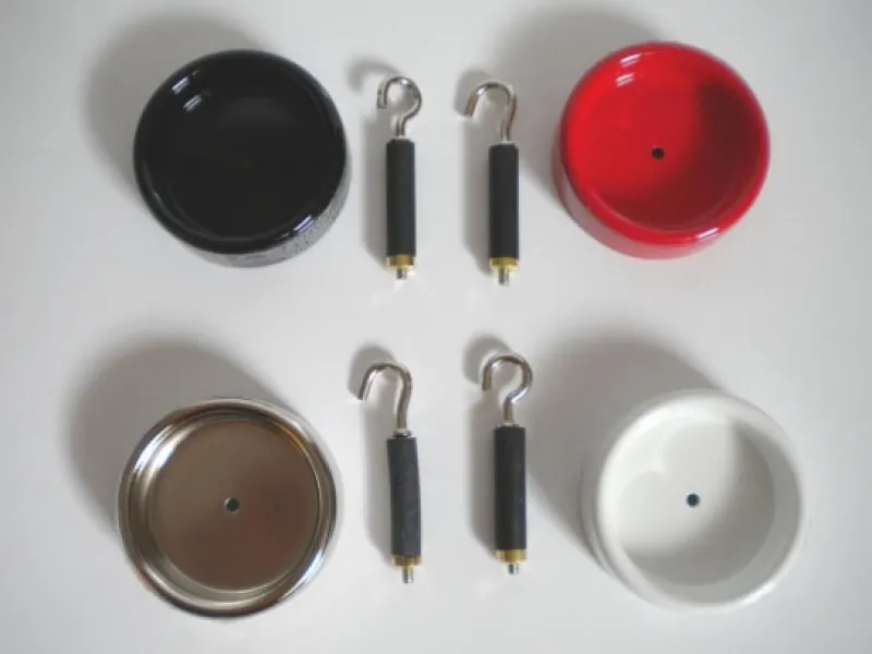 Hot Reservedel: Loftroset inkl. krog til - Parentesi, sort Reservedele Til Lamper|Ledninger, Fatninger Og Baldakiner