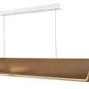 Respiro 2100 pendel, guld/guld Hængelamper|Kontorlamper