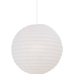 New Riso rispapir pendel 48, hvid Rispapir Lamper|Hvide Lamper