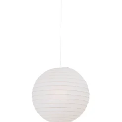 New Riso rispapir pendel 35, hvid Rispapir Lamper|Hvide Lamper