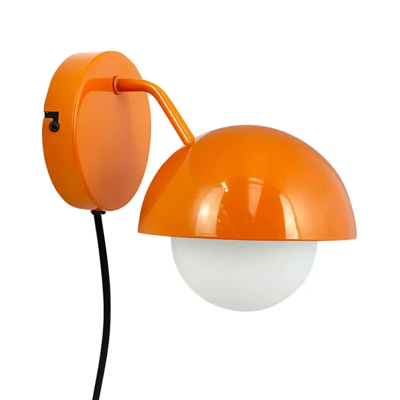 Clearance Rose væglampe, orange Orange Lamper|Stue Lamper