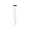 New Rosette Mini Cluster 5 G4-ophæng, sort Pendelophæng|Ledninger, Fatninger Og Baldakiner