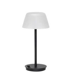Sale Salon bordlampe / batterilampe, sort Transportable Lamper|Lamper Til Reol