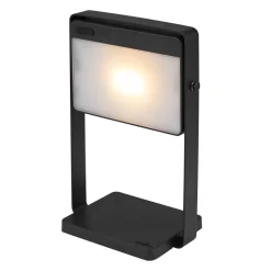 New Saulio Solar batterilampe m/solcelle, sort Solcellelamper|Terrasselamper