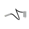 Outlet Scar-Led 1FDS væglampe påbyg, L750, alu/sort Læselamper|Væglamper