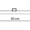 Discount S14d LED 3W, 275 lumen, 300 mm, dæmpbar Pærer|Led Pærer