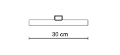 Discount S14d LED 3W, 275 lumen, 300 mm, dæmpbar Pærer|Led Pærer