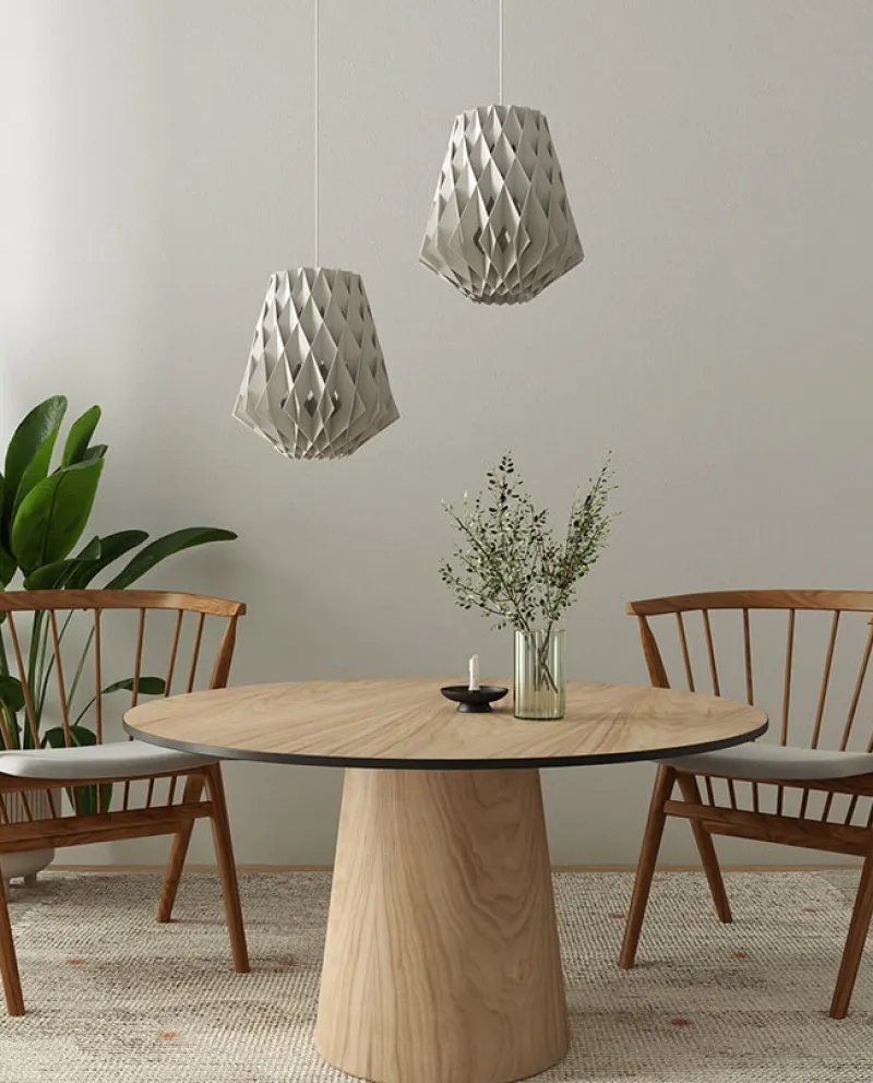 New Signature 28 pendel, hvid Lamper I Træ|Hvide Lamper