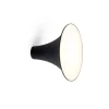 Clearance Sirens Væglampe Ø21 m. frosted glas, Sort Sorte Væglamper