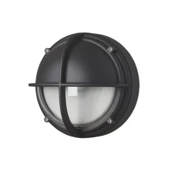 Online Skot LED udendørs væglampe / loftlampe, halvafskærmet klar/grafit Sommerhus Lamper|Væglamper