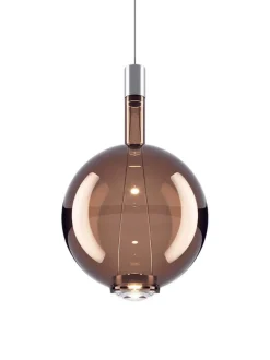 New Sky-Fall Round large pendel, bronze Glas Lamper|Hængelamper