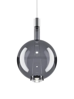 Discount Sky-Fall Round large pendel, smoke Glas Lamper|Hængelamper