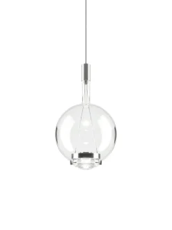 Online Sky-Fall Round medium pendel, krystal Glas Lamper|Hængelamper