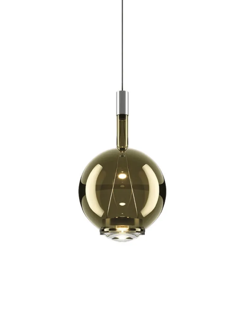 Outlet Sky-Fall Round medium pendel, sage Glas Lamper|Hængelamper