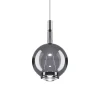 Clearance Sky-Fall Round medium pendel, smoke Glas Lamper|Hængelamper
