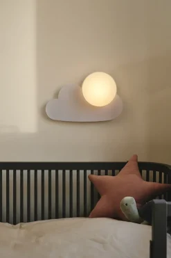New Skyku Cloud væglampe, hvid Børn Hvide Lamper|Lamper Til Børneværelset